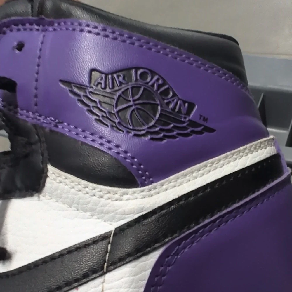 Nike Air‎ Jordan 1 Retro High OG Court Purple 555088-501 Purple Black White